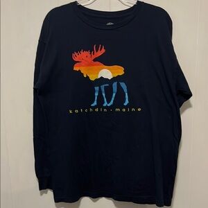 Women's Long Sleeve Katahdin Maine